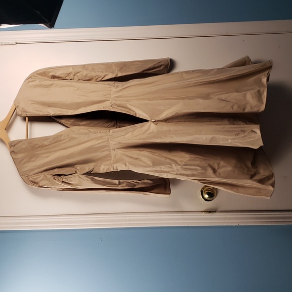 Ralph Lauren Purple Label Mulberry Silk gold dress Size 6 No Belt - Picture 9 of 9